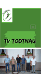 Mobile Screenshot of handball-todtnau.de